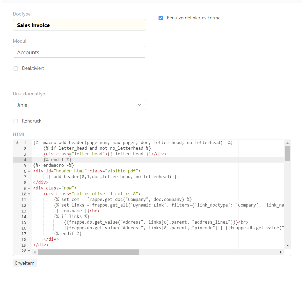 ERPNext Eigene Formulare - Cover Image